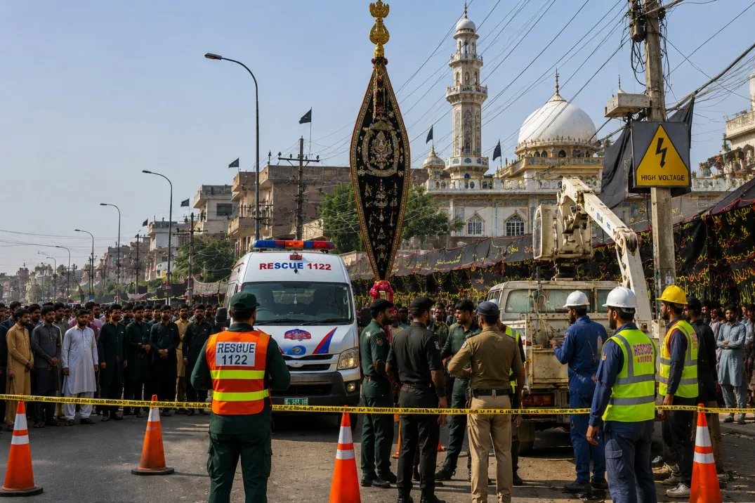 Eight Dead After Alam Touches 11,000-Volt Wire During Muharram Procession