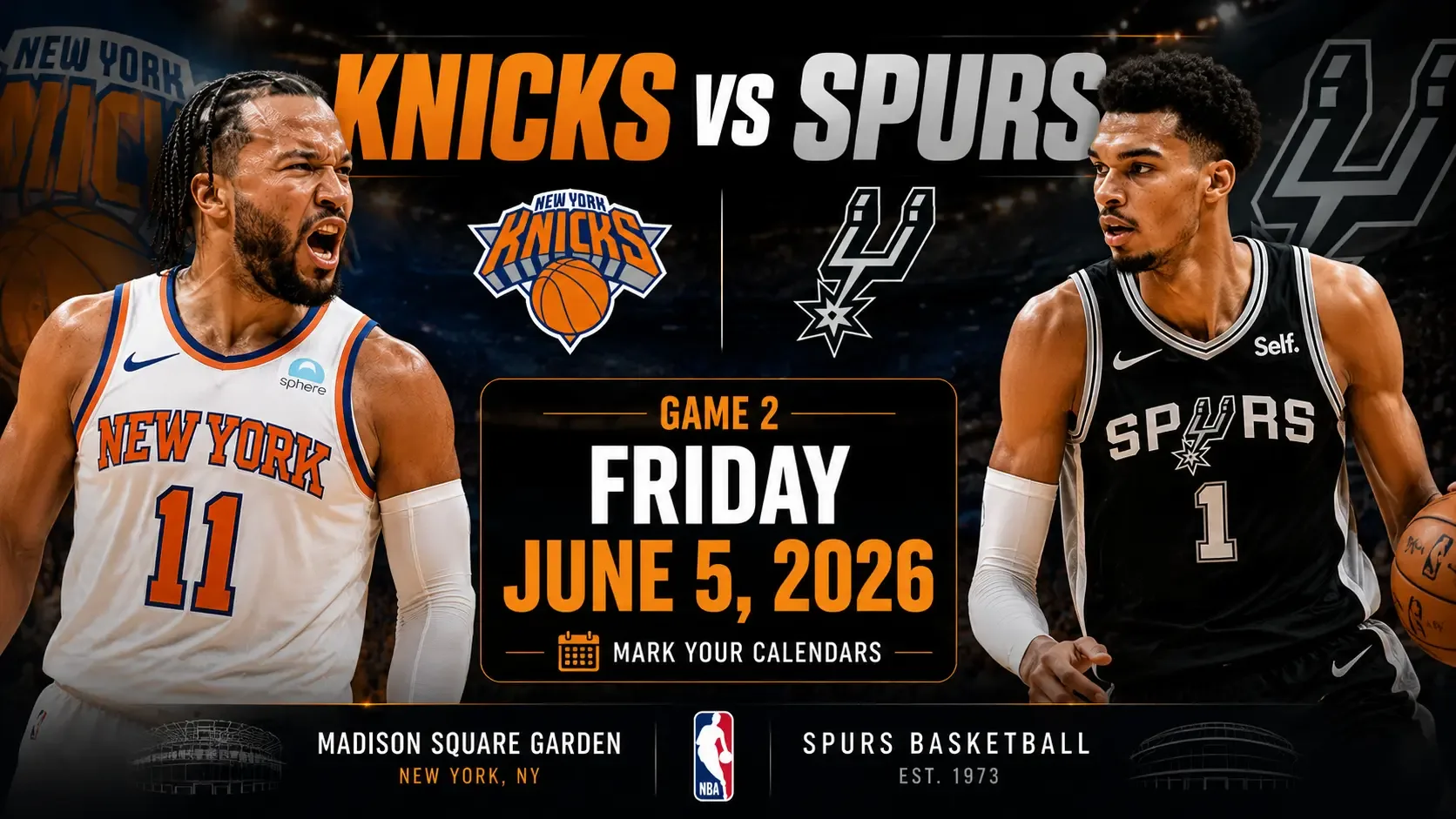 Knicks vs Spurs Game 2: NBA Finals Preview, Time & Prediction
