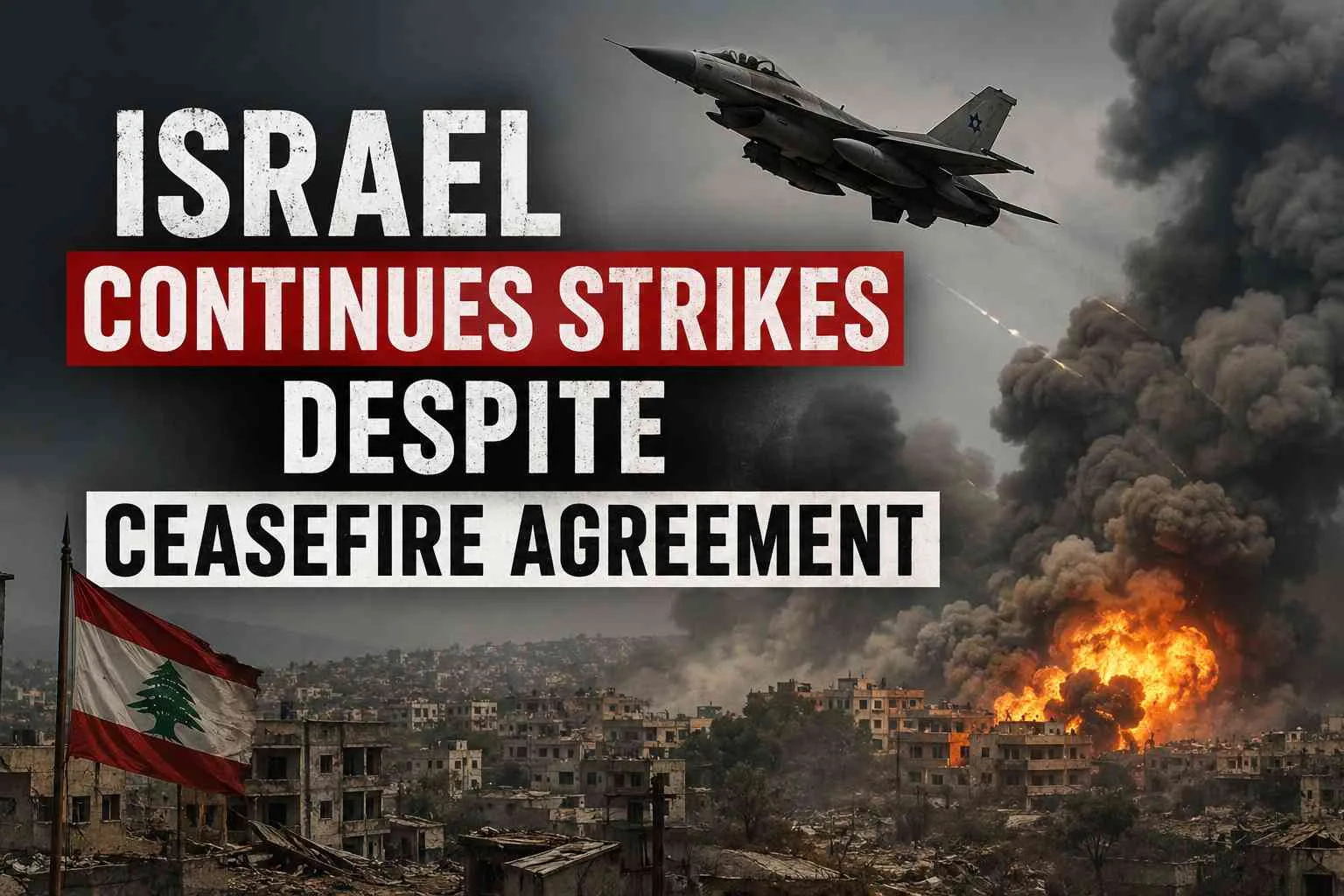 Israel Continues Strikes Despite Ceasefire Agreement