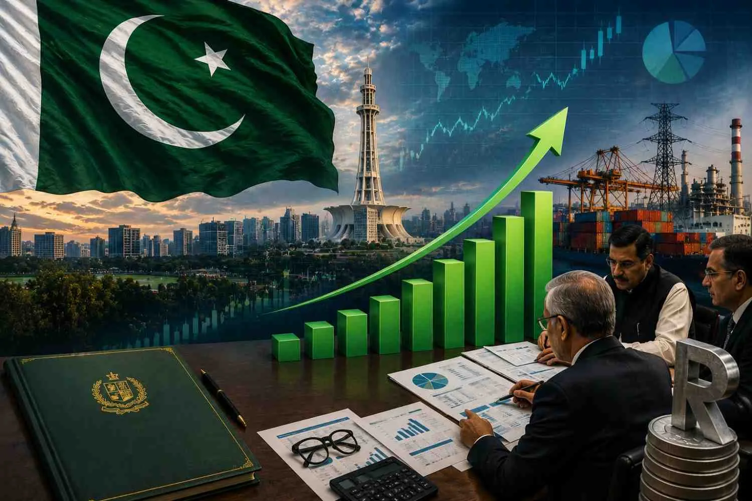 Pakistan Approves 4% GDP Growth Target for FY2026-27