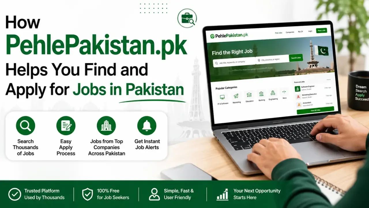 How PehlePakistan.pk Helps You Find and Apply for Jobs in Pakistan