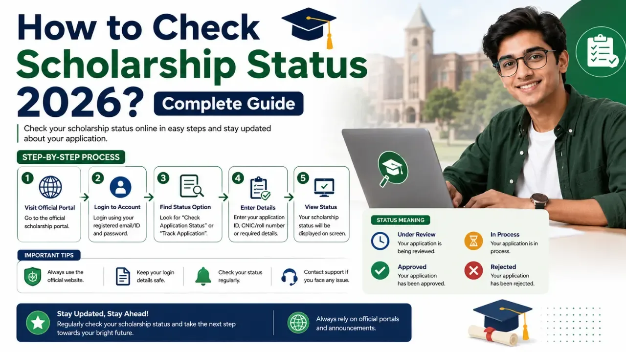 How to Check Scholarship Status 2026? Complete Guide