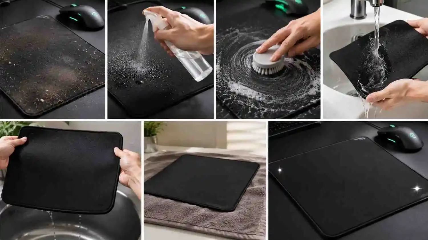 How to Clean a Mouse Pad Like New Fast & Easily