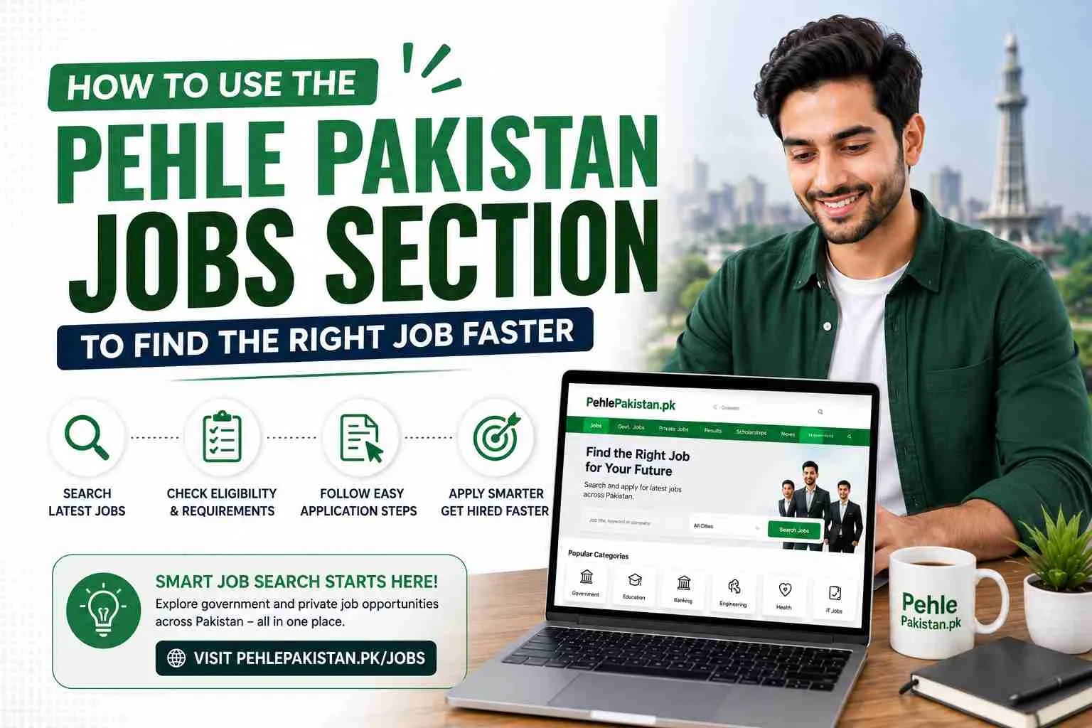 How to Use the Pehle Pakistan Jobs Section to Find the Right Job Faster