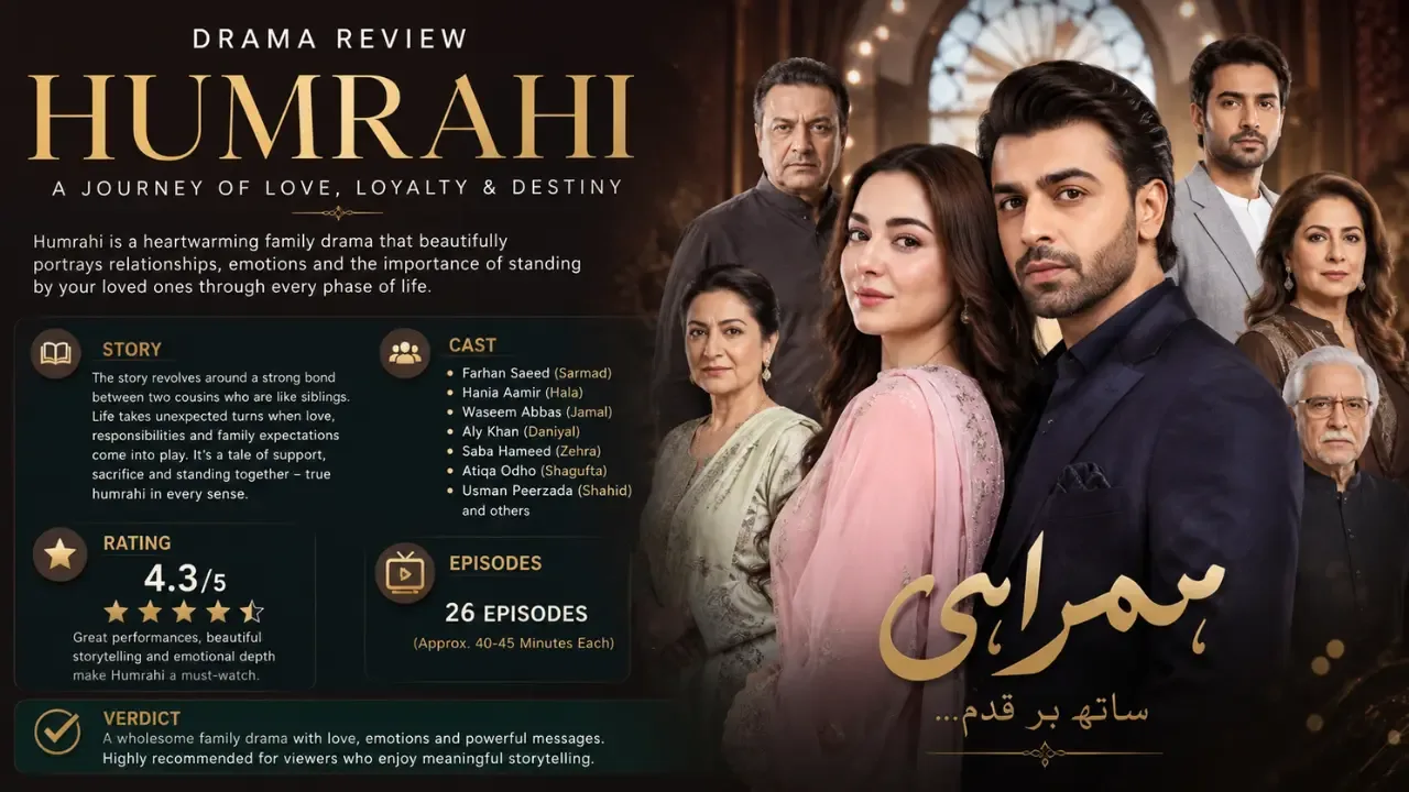 Humrahi Pakistani Drama Review: Cast, Story, Rating and Episodes