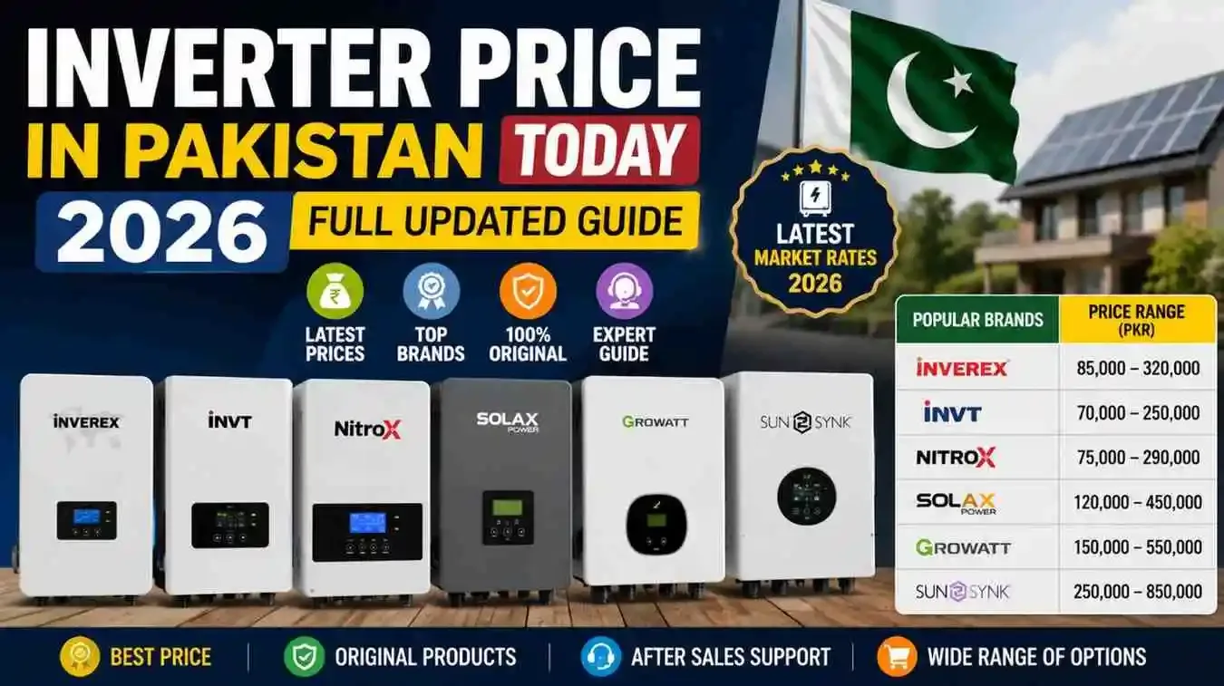 Inverter Price in Pakistan Today 2026 – Full Updated Guide