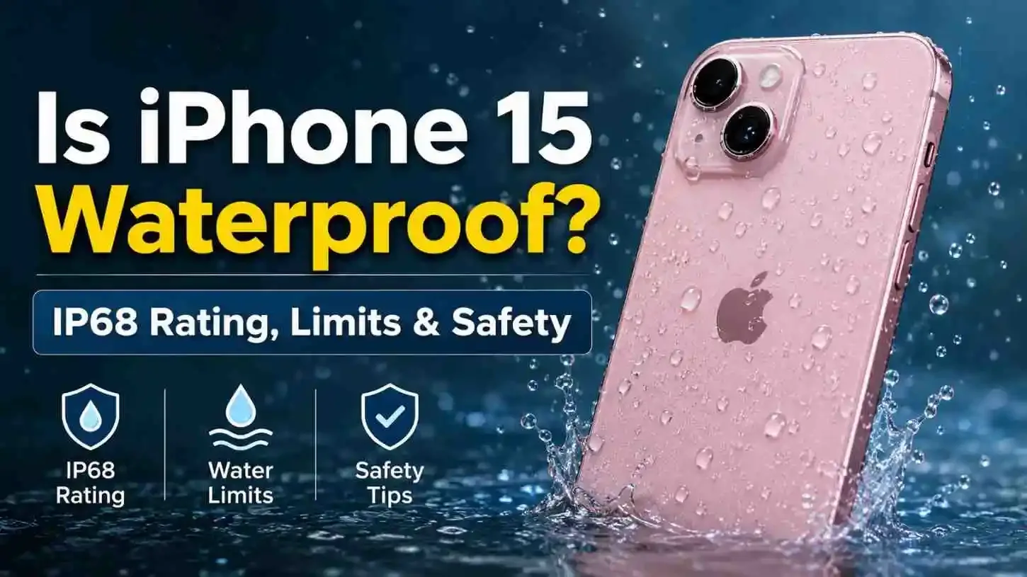 Is iPhone 15 Waterproof? IP68 Rating, Limits & Safety
