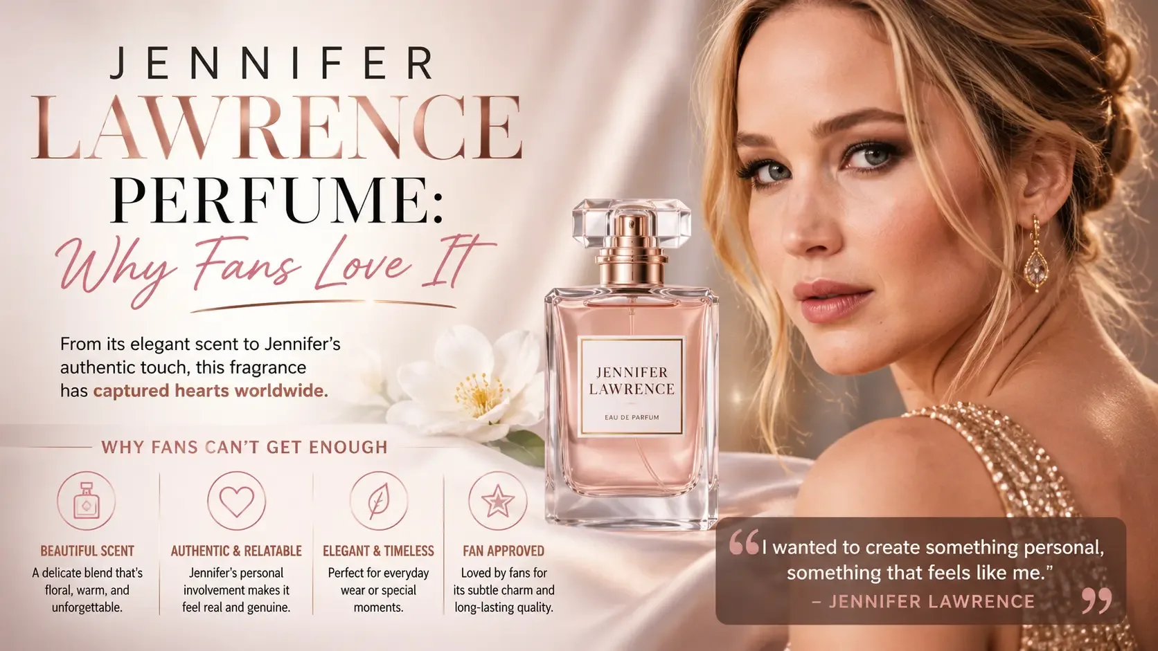 Jennifer Lawrence's Favorite $24 Perfume Revealed