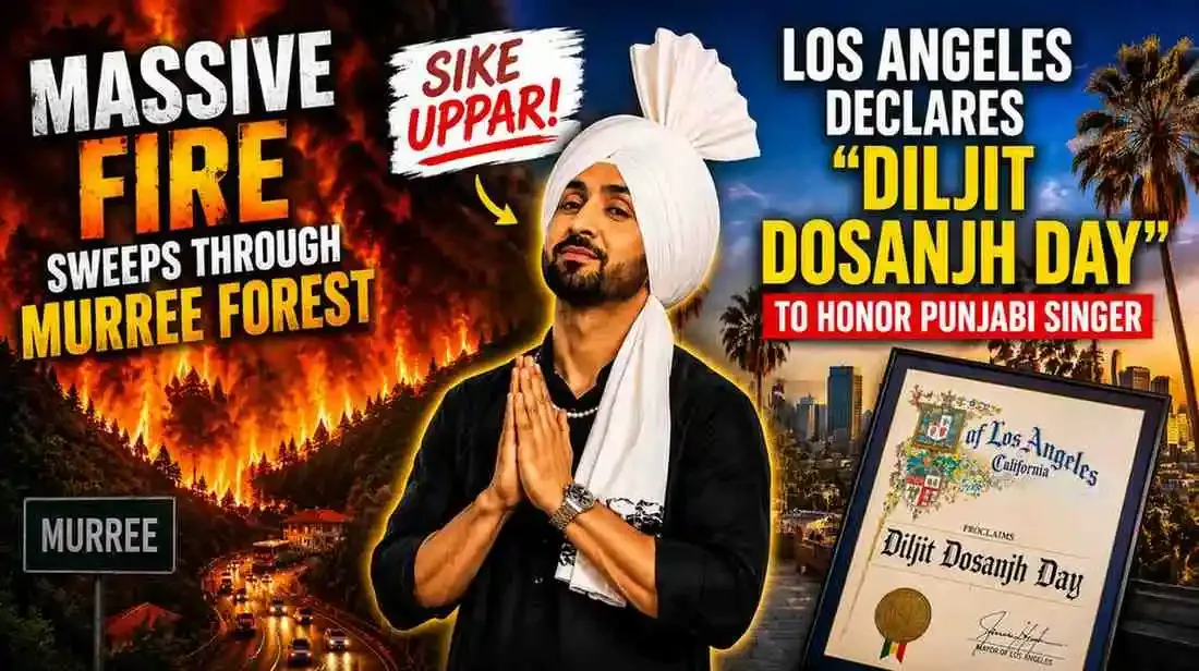 Los Angeles Declares "Diljit Dosanjh Day" to Honor Punjabi Singer