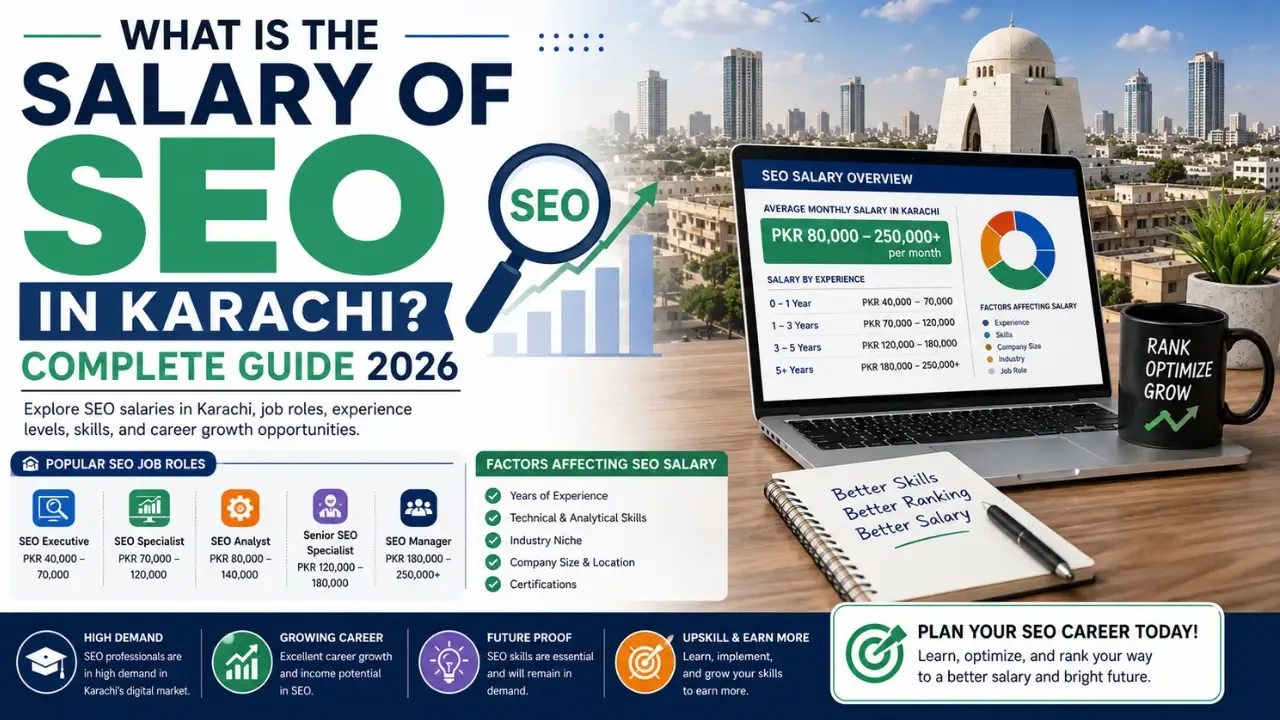 What Is the Salary of SEO in Karachi? Complete Guide 2026