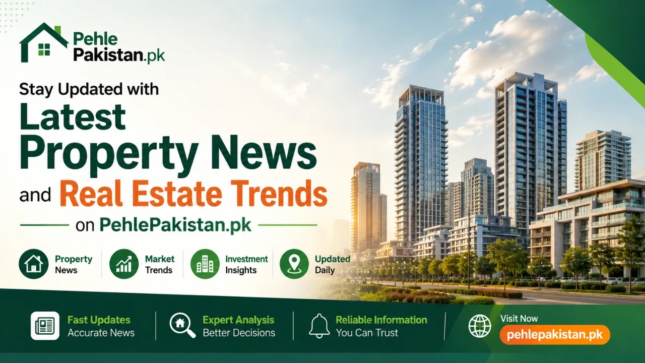 Stay Updated with Latest Property News and Real Estate Trends on PehlePakistan.pk