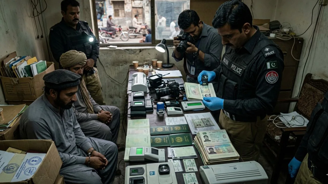 FIA Busts Passport Network of Afghan Nationals in Karachi