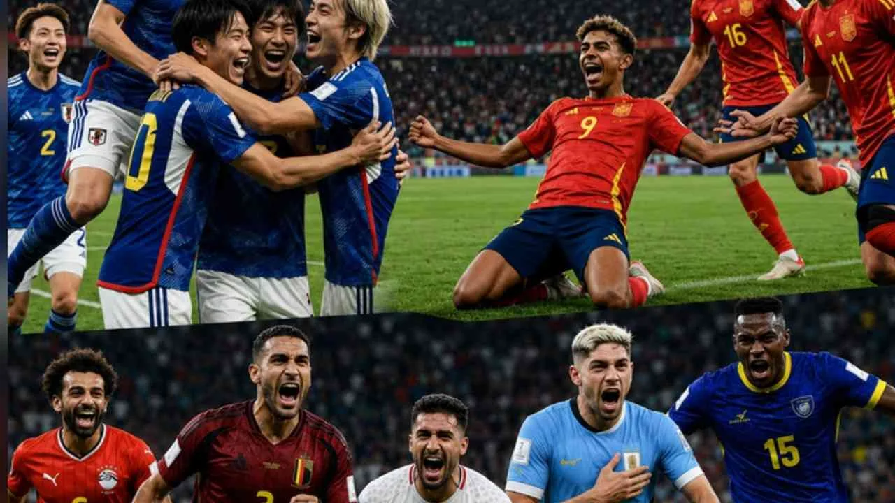 FIFA World Cup 2026: Japan Spain Egypt Belgium Uruguay Updates