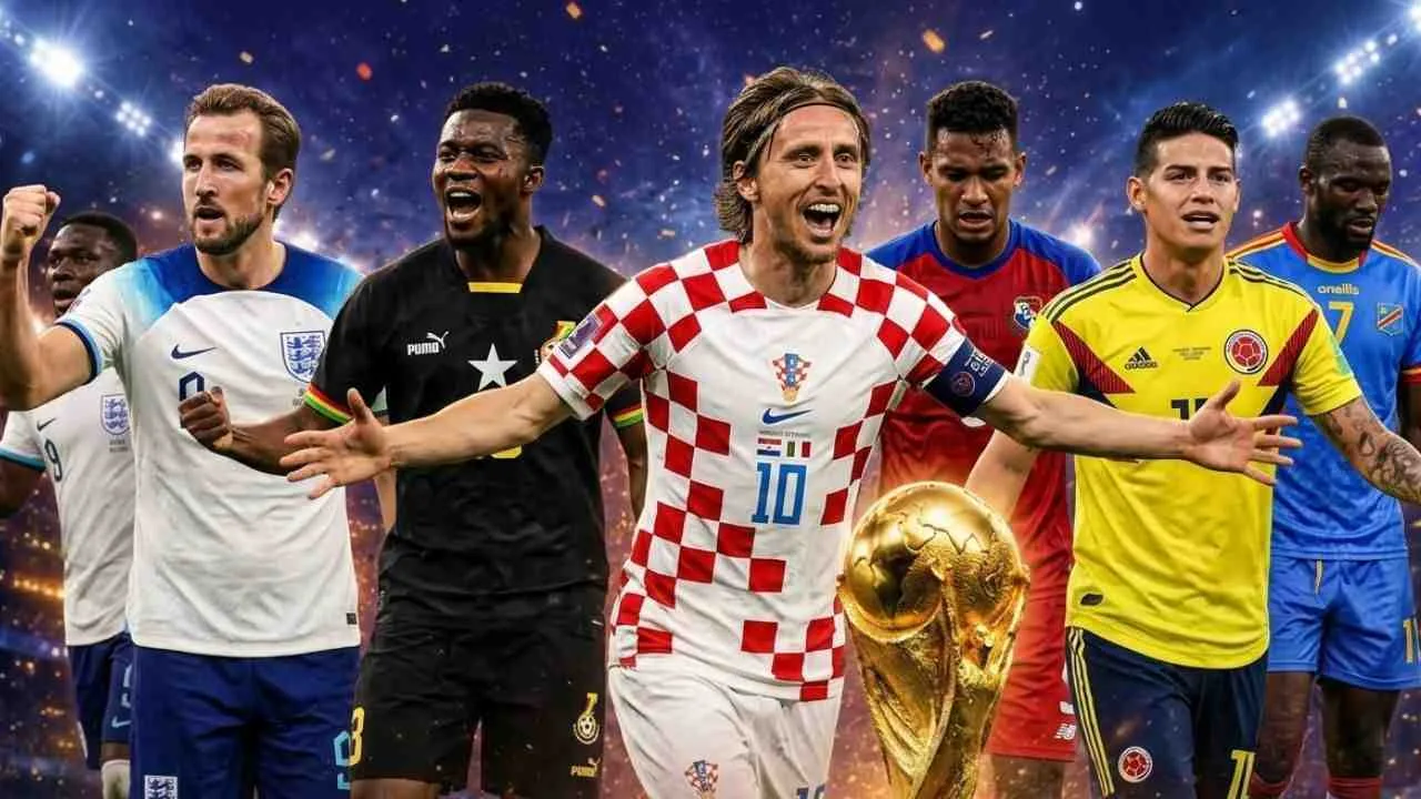 FIFA World Cup 2026 Updates: England, Panama & Colombia Matches