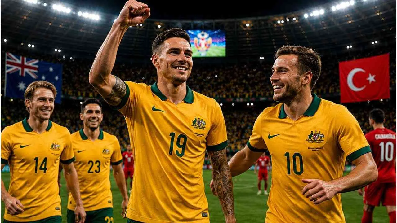 Australia Beat Turkey 2-0 in World Cup 2026 Group D Opener