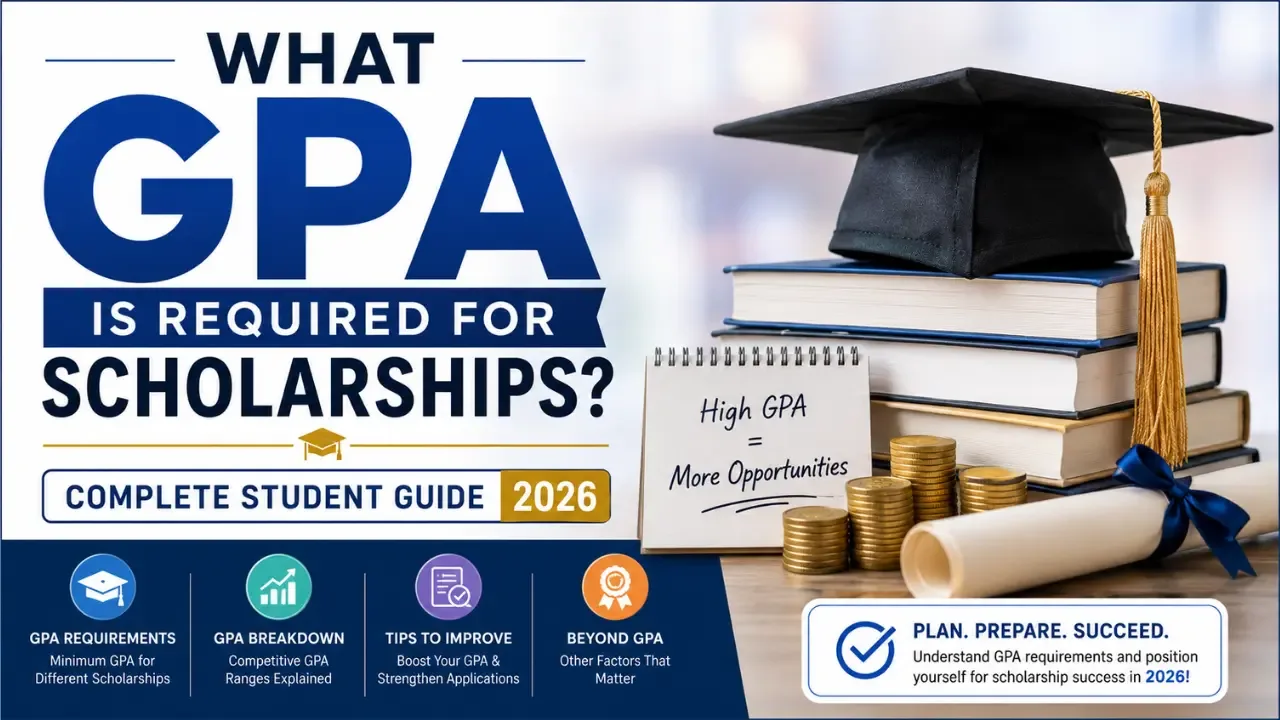 What GPA Is Required for Scholarships? Complete Student Guide 2026
