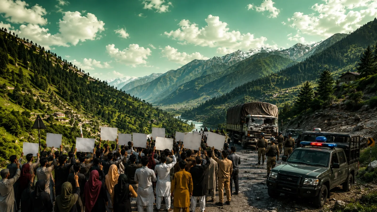 Rocket Attack on Transporter's Vehicle Sparks Protests in Swat