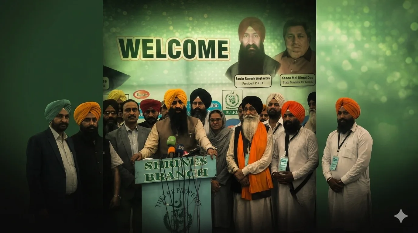 Sikh Pilgrims Arrive in Pakistan for Guru Arjan Dev Ji