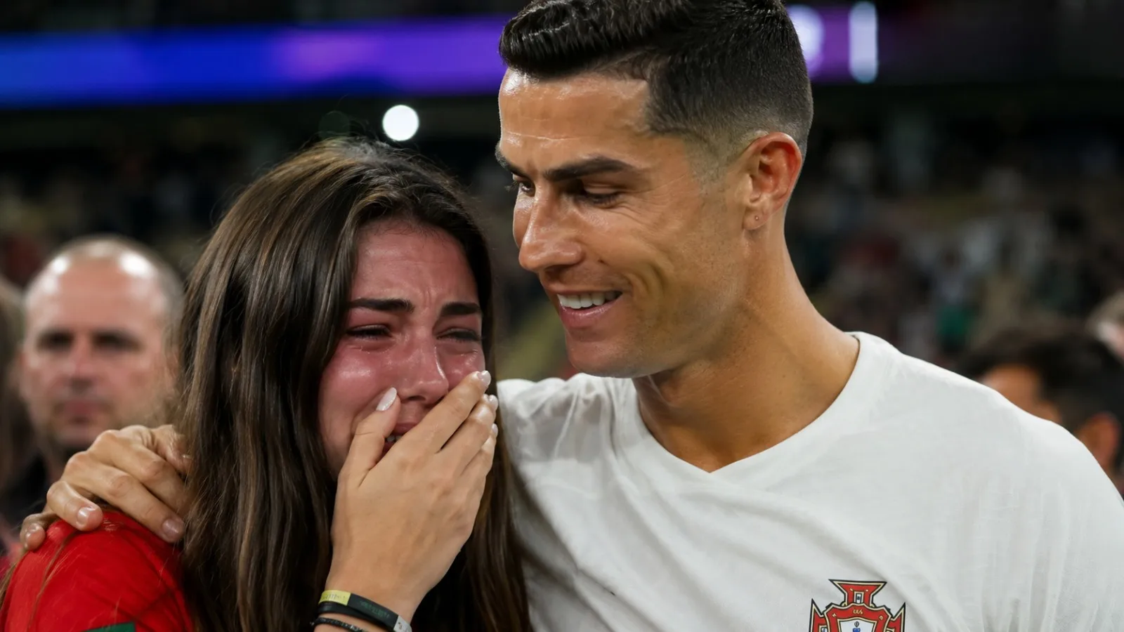 Belgian YouTuber Celine Dept Breaks Down After Meeting Cristiano Ronaldo