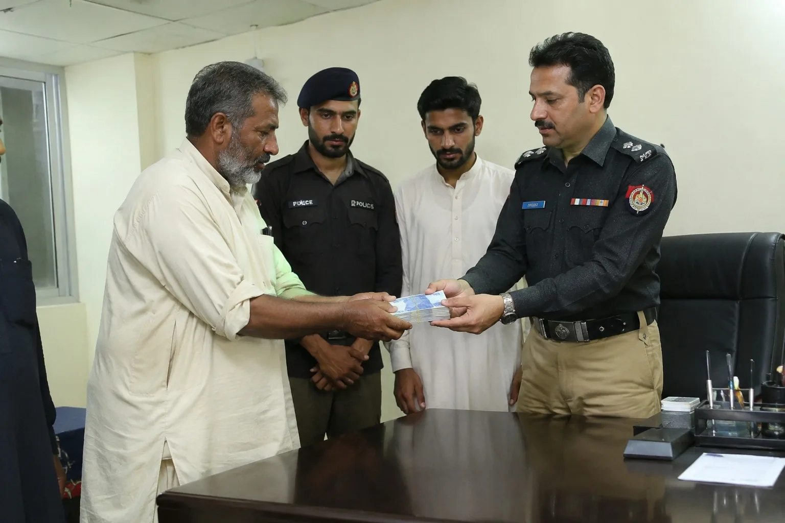 Police Set Example of Honesty by Returning Rs 4 Million to Accident-Hit Family