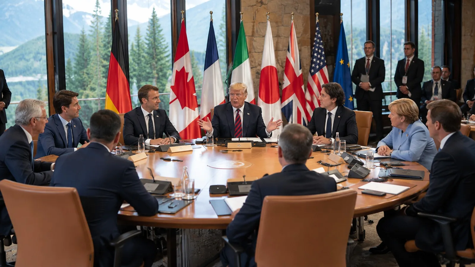 Trump G7 Meeting: Middle East Leaders and Ukraine Talks in Focus