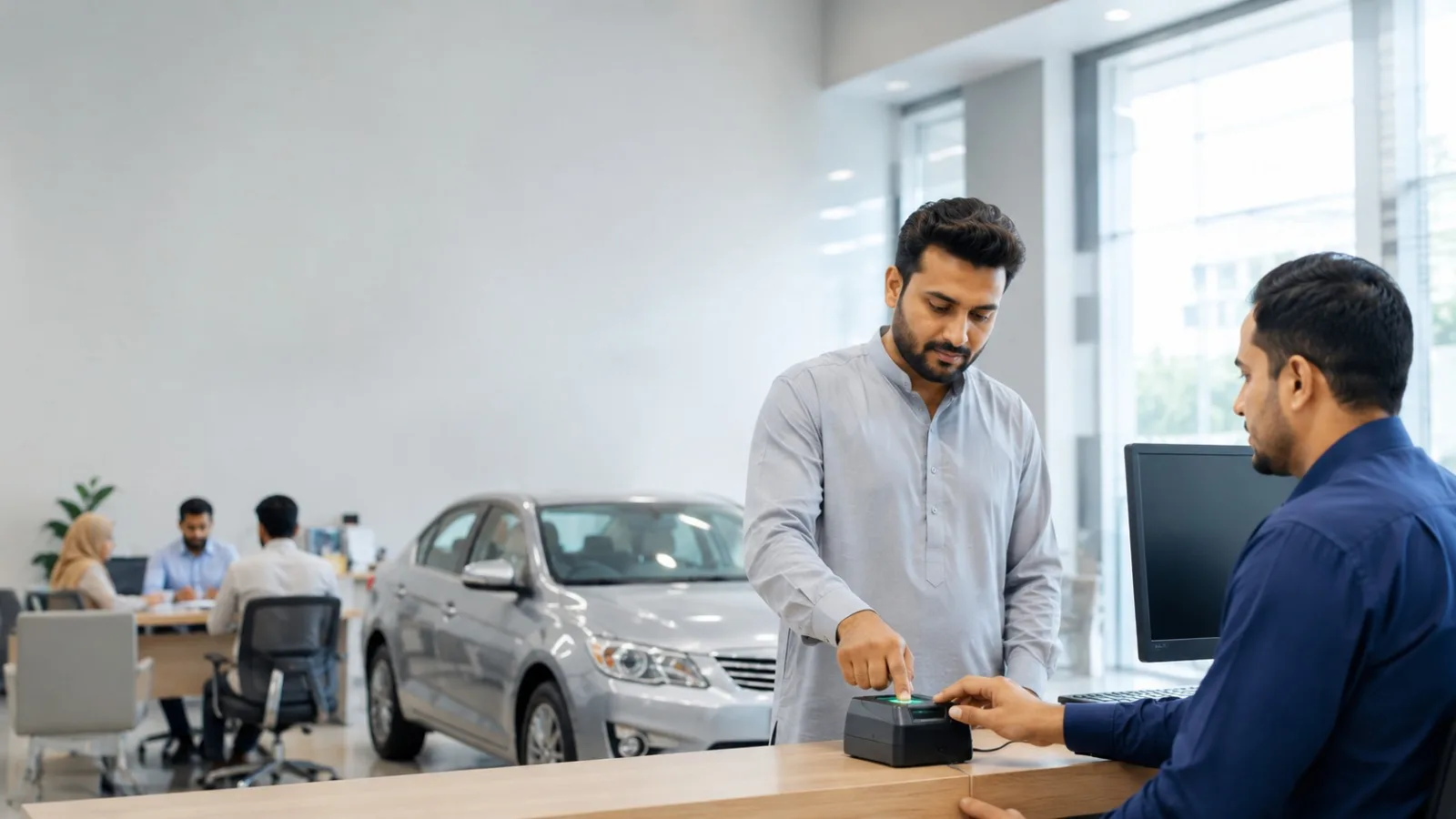 Online biometric for car transfer - step-by-step guide