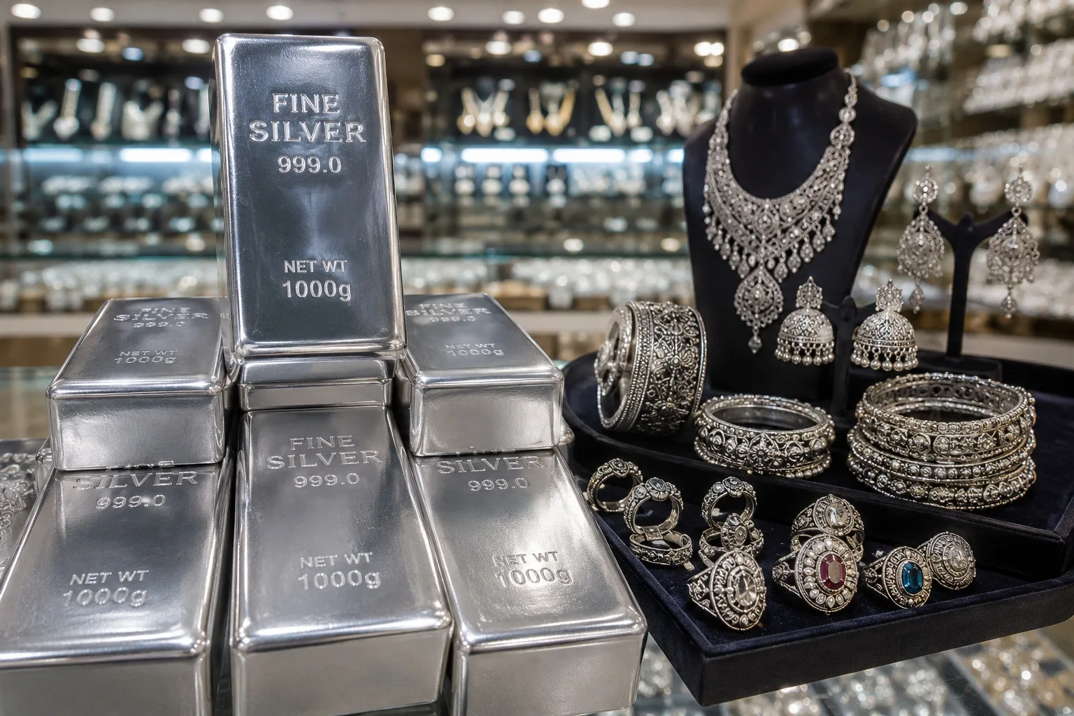 Silver Prices Cross Rs7,000 Mark Again in Pakistan as Market Recovers