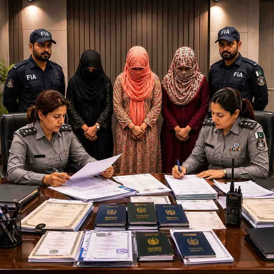 Three Women Stopped in Germany Visa Scam Case at Karachi Airport