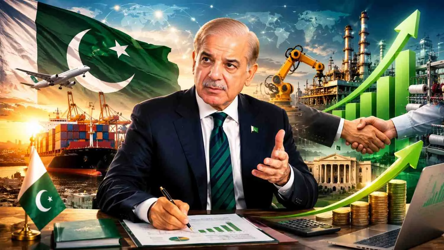 PM Shahbaz Reaffirms Export-Led Growth Strategy