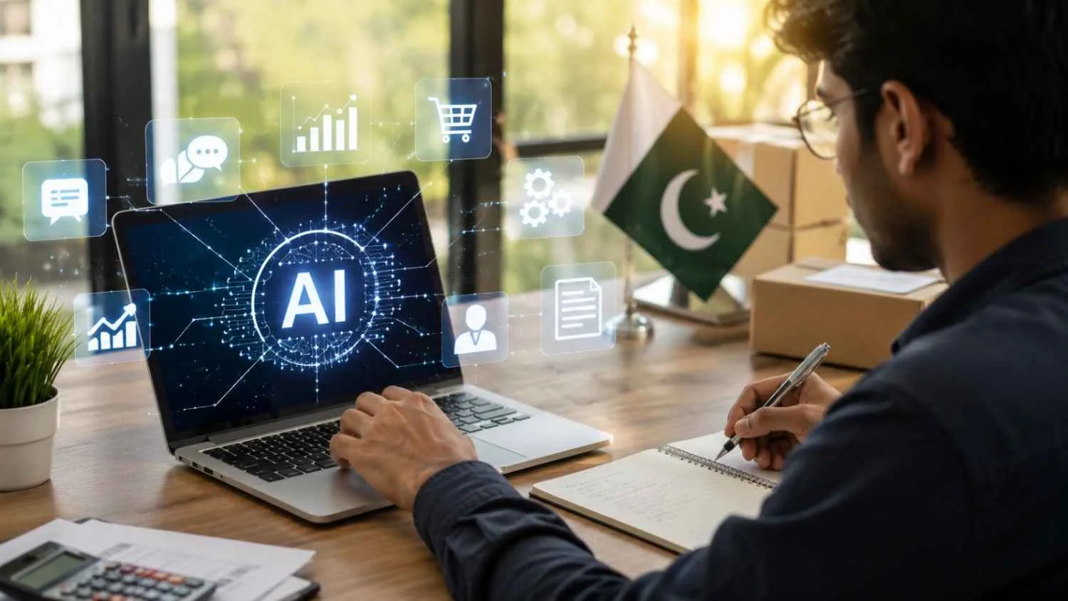 AI tools for small businesses in Pakistan