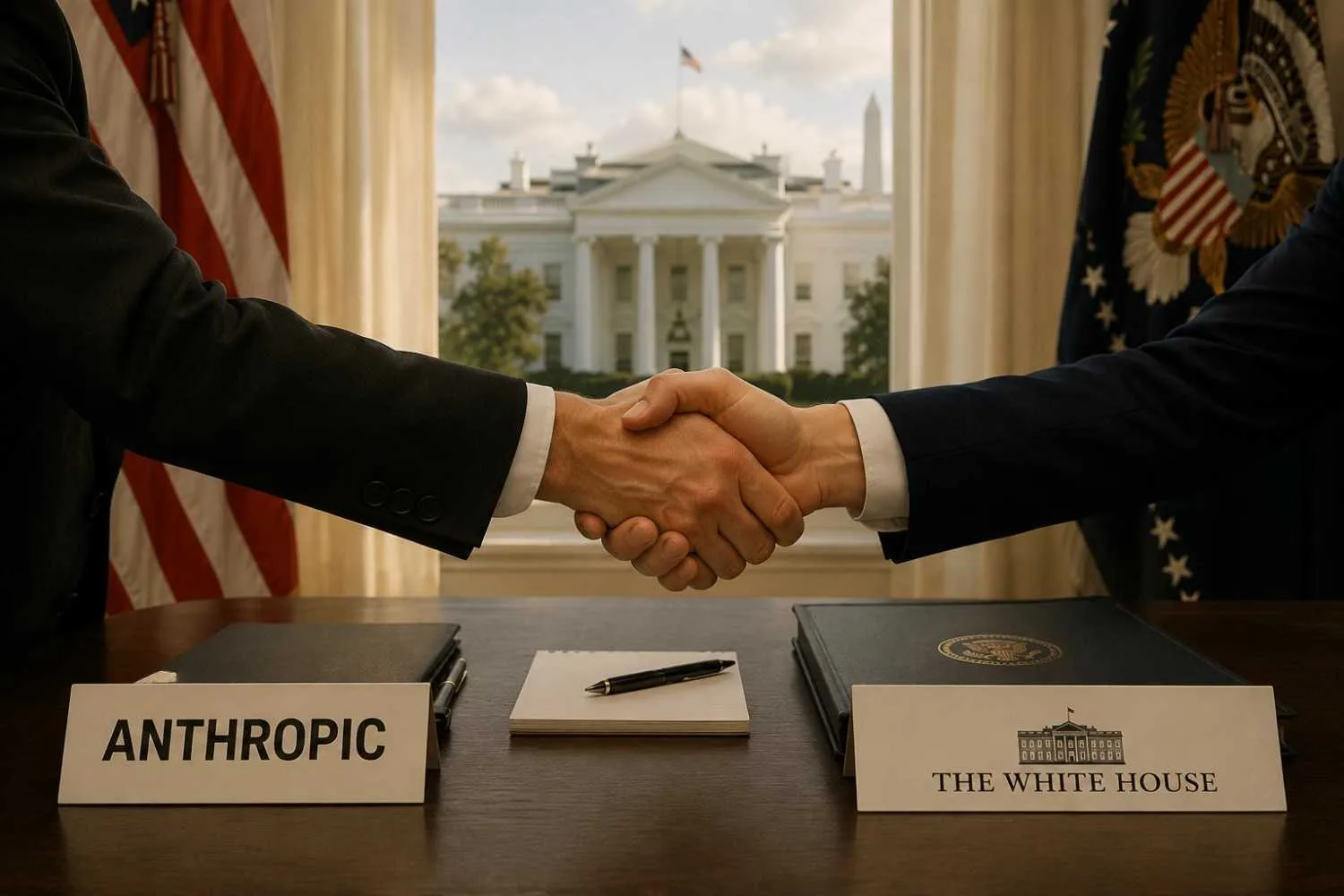 Anthropic and White House Ease Tensions Ahead of Potential IPO