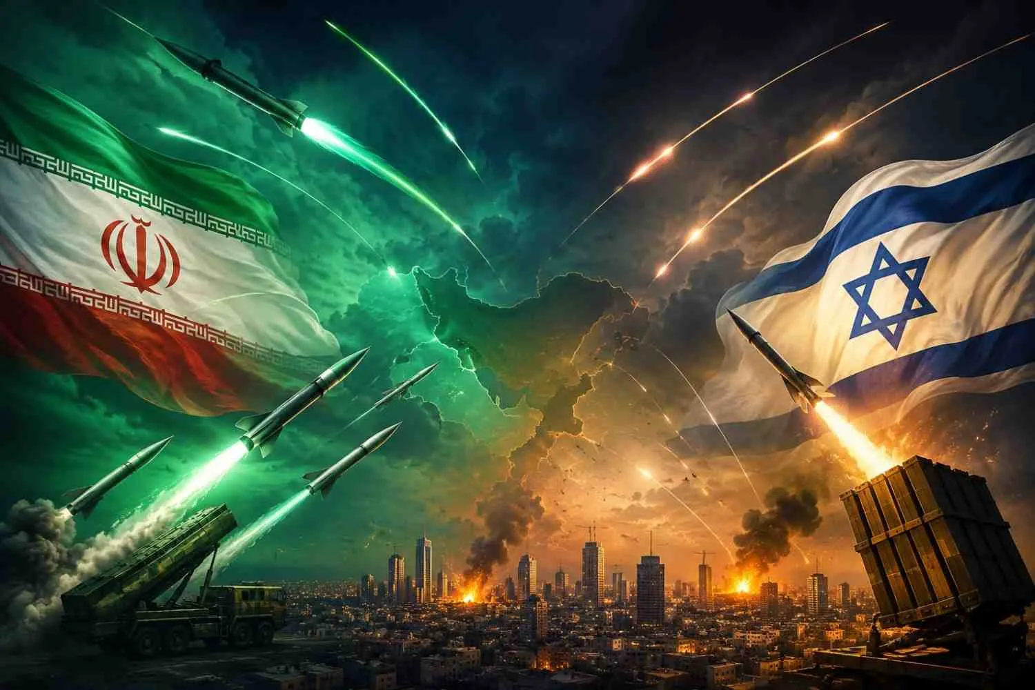 Iran, Israel Launch Air Attacks on Each Other, Ceasefire Under Pressure