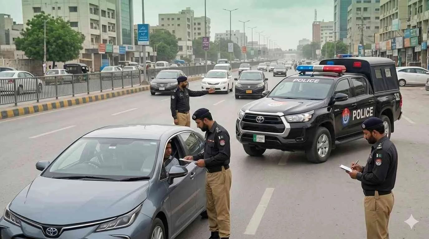Karachi Police Blacklist 40,000 Vehicles Under Safe City Project
