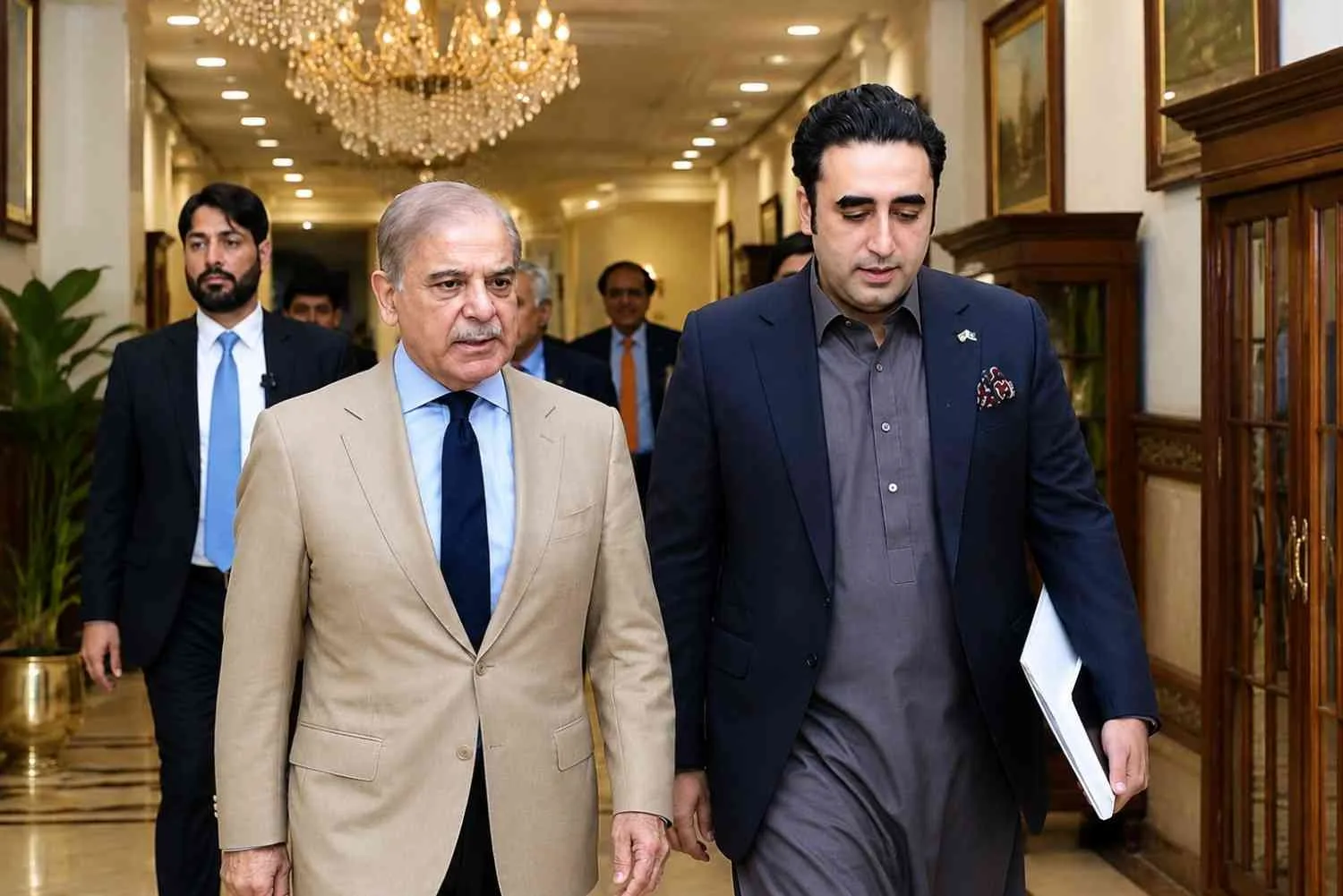Shehbaz Sharif, Bilawal Meet Over AJK Situation Today