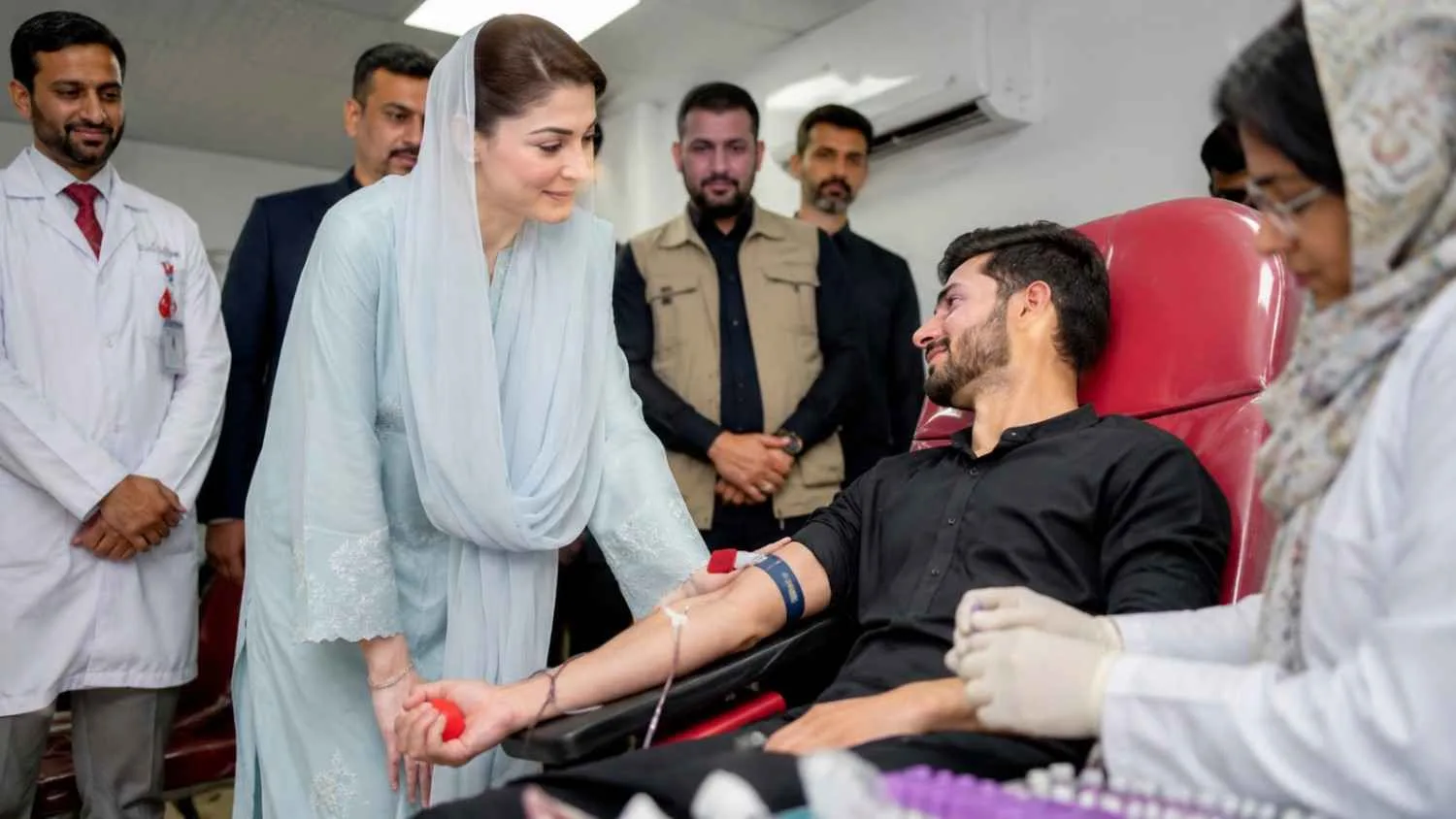CM Maryam Urges Youth to Join Blood Donation Drive