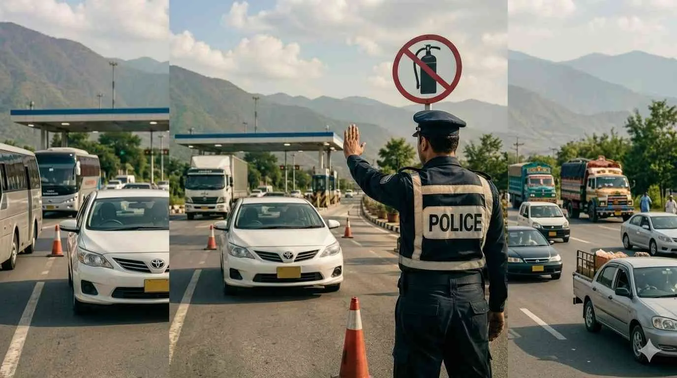 Motorway Police Ban Vehicles Without Fire Extinguishers