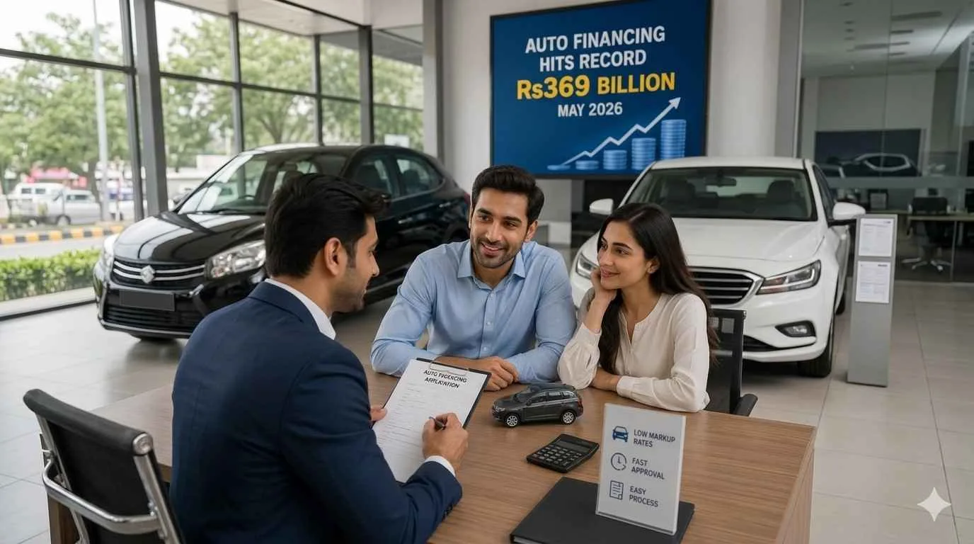 Auto Financing Hits Record Rs369B in Pakistan Market