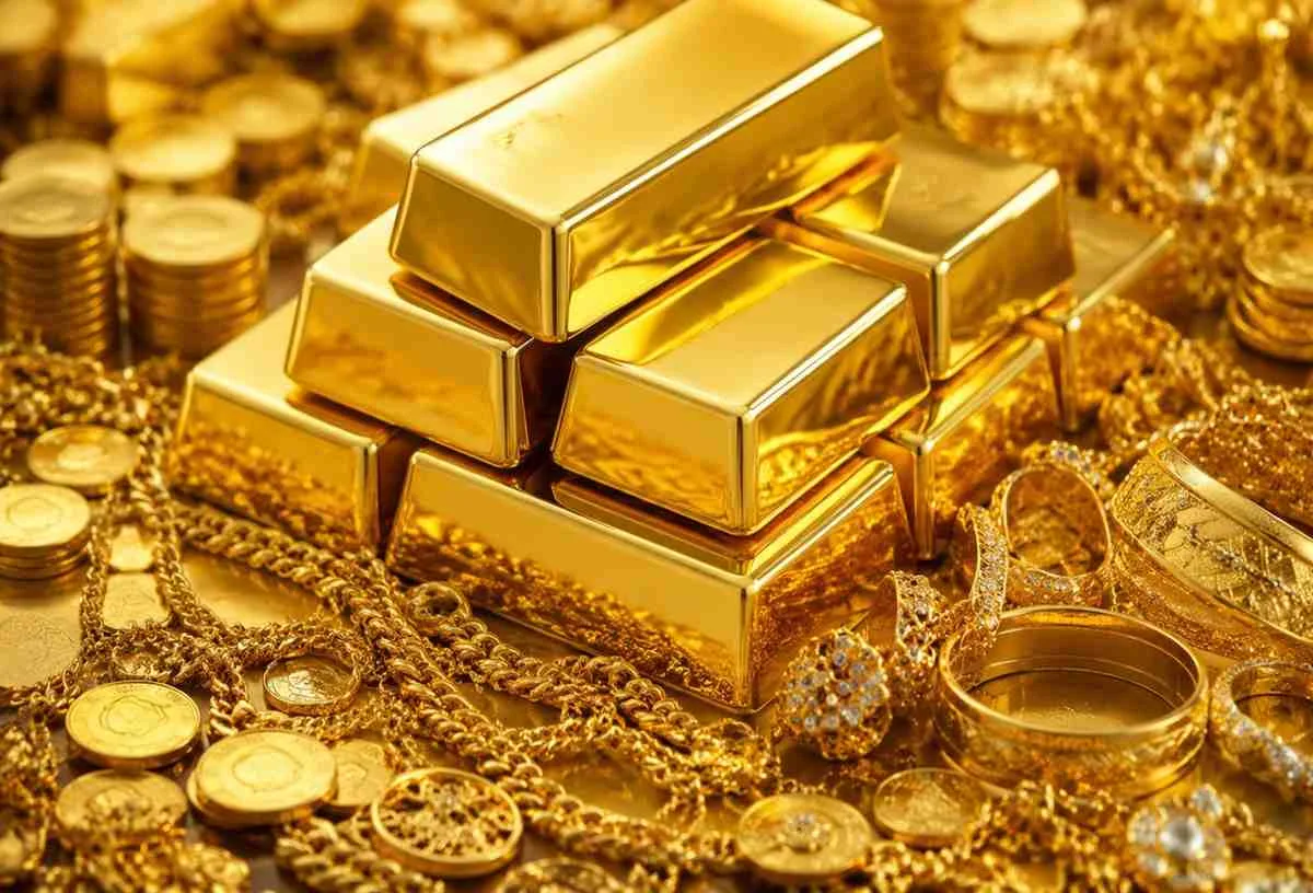 Gold Price in Pakistan Drops by Rs10,400 Per Tola