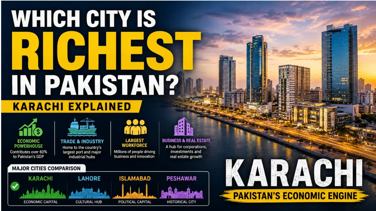 Which City Is Richest in Pakistan? Karachi Explained
