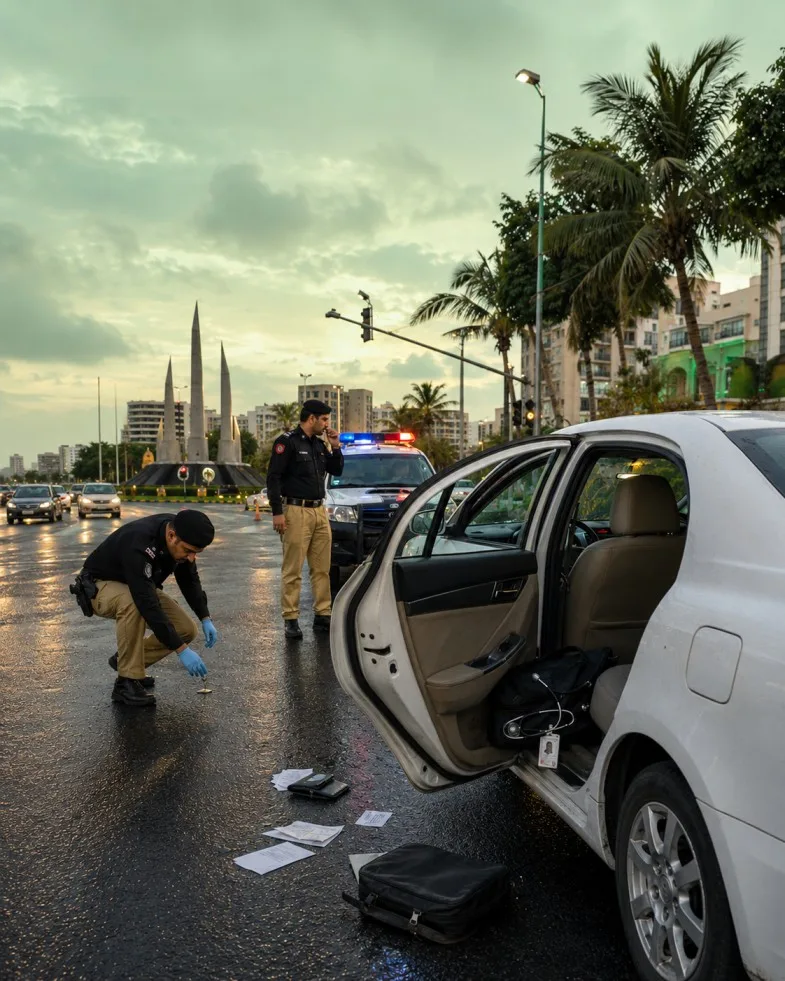 Young Doctor Killed During Robbery Near Karachi’s Teen Talwar