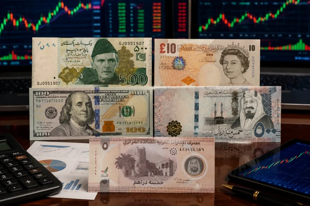 Pakistani Rupee Remains Stable Against Major Global Currencies