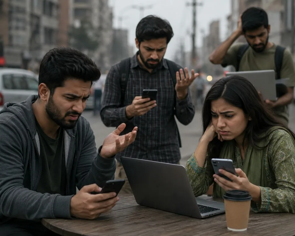 Internet Disrupted in Pakistan, Officials Explain Reason