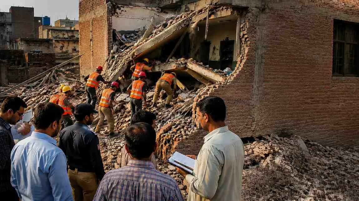 Lahore Tuition Centre Collapse Triggers Safety Survey