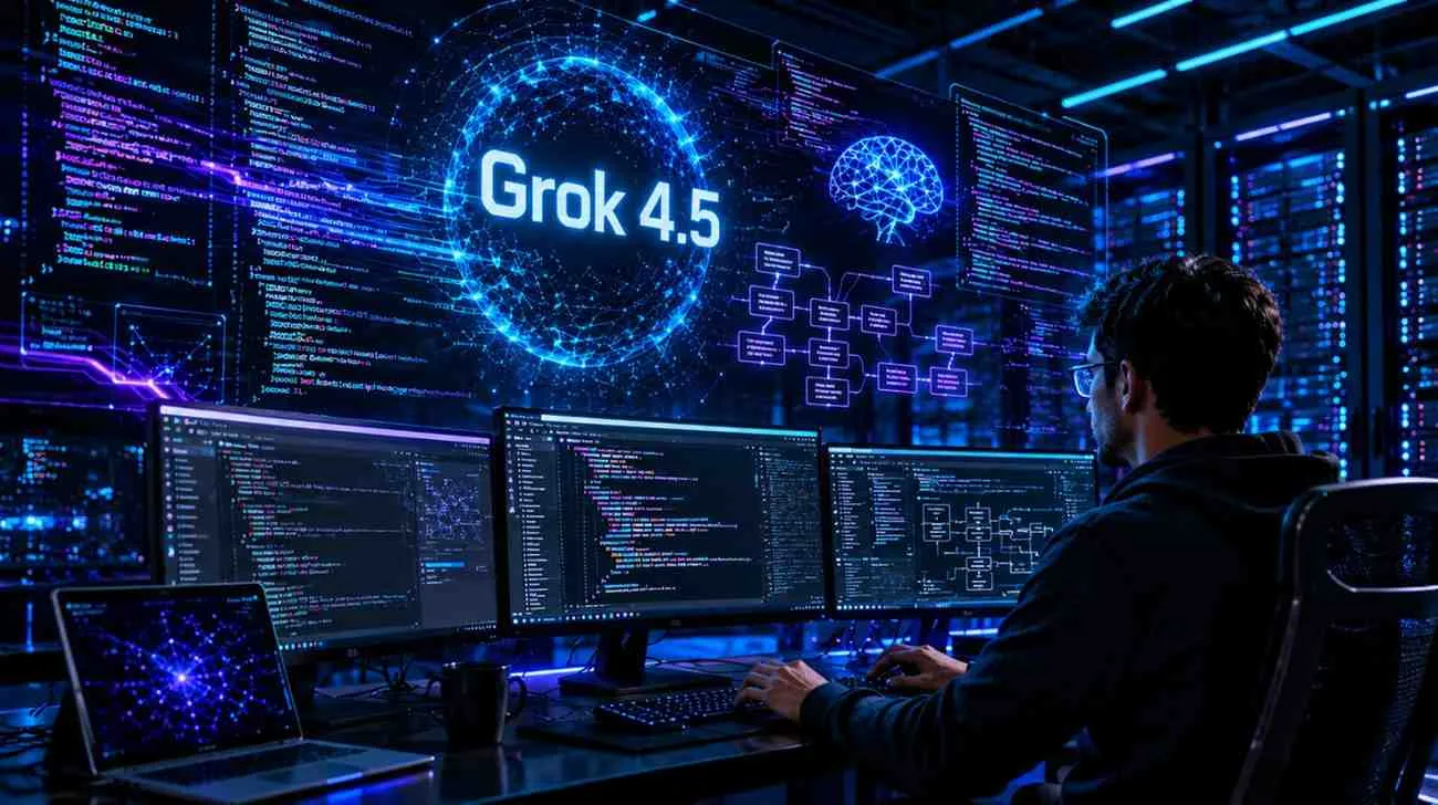 SpaceXAI Launches Grok 4.5 AI Coding Model with Cursor
