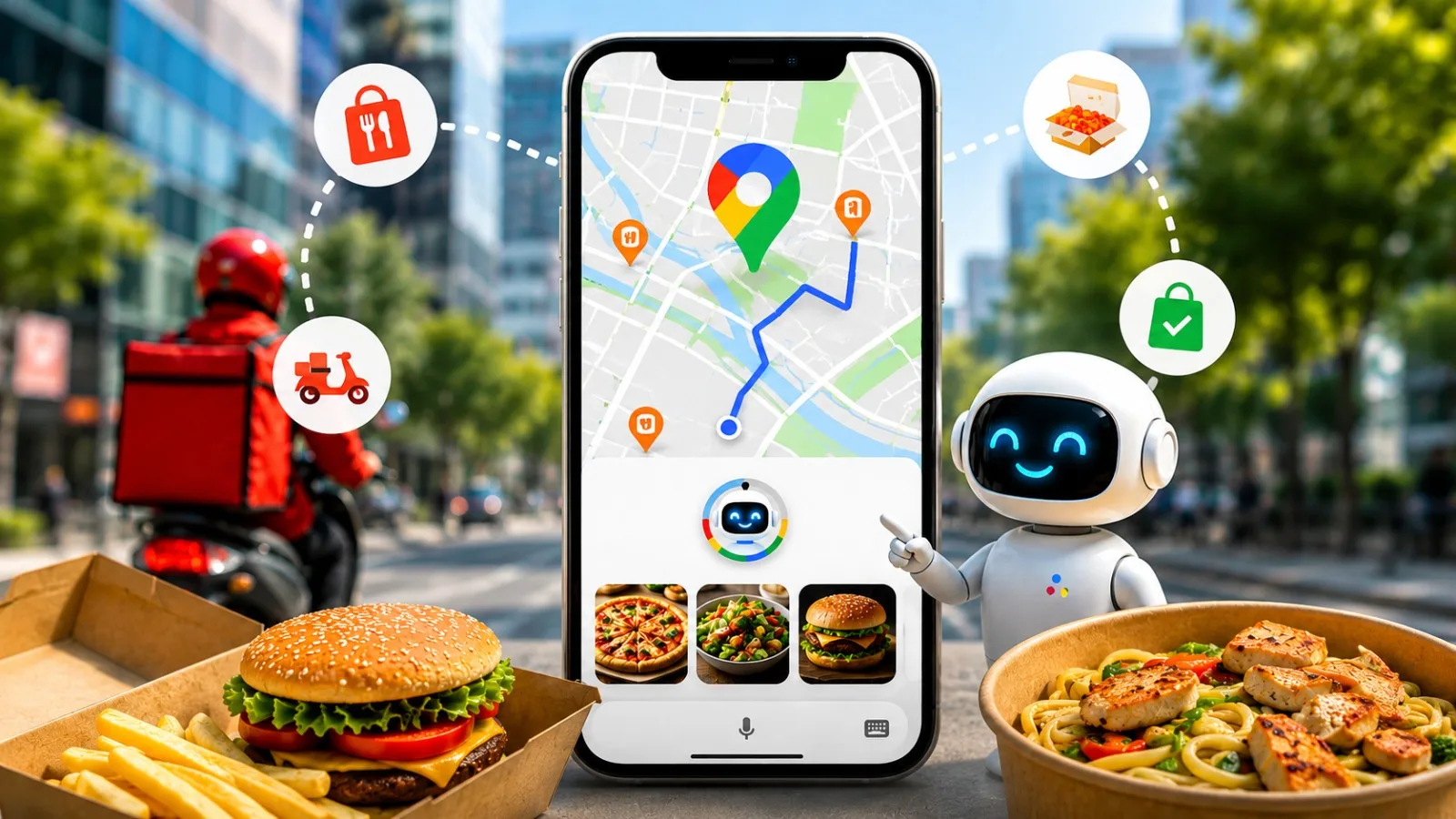 Google Maps May Soon Let Users Order Food Using AI