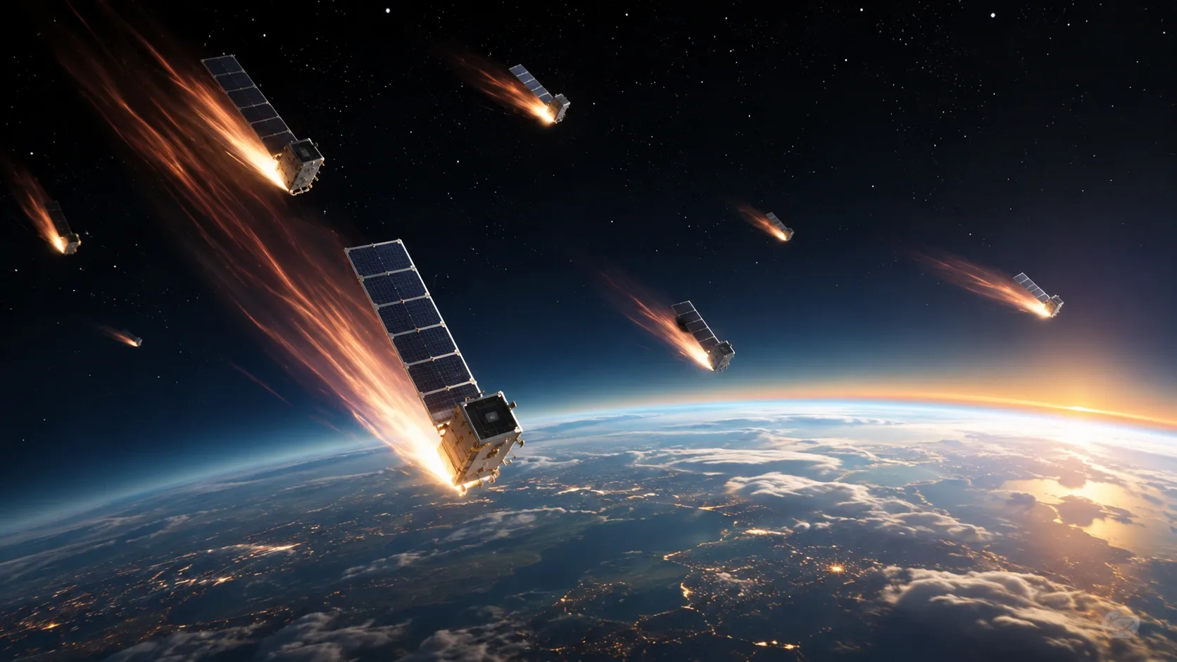 SpaceX Reports Controlled Deorbit of 260 Starlink Satellites in FCC Filing