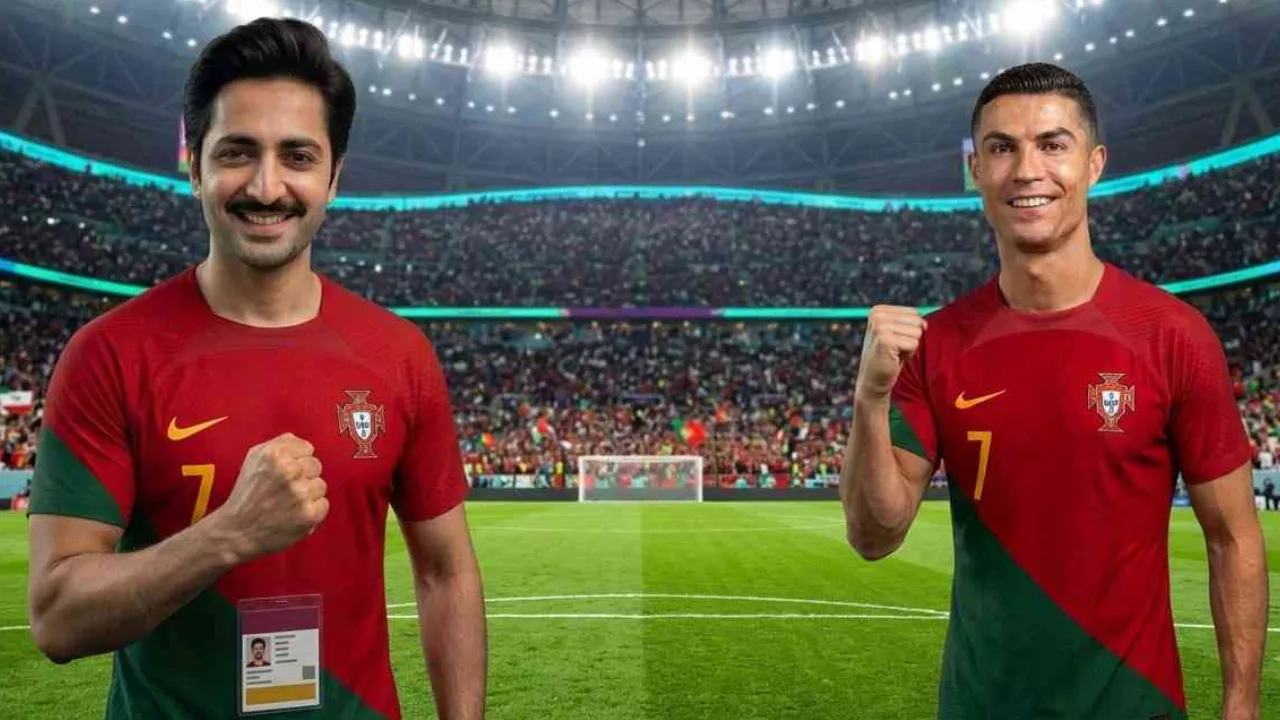 Danish Taimoor Tribute to Cristiano Ronaldo After World Cup