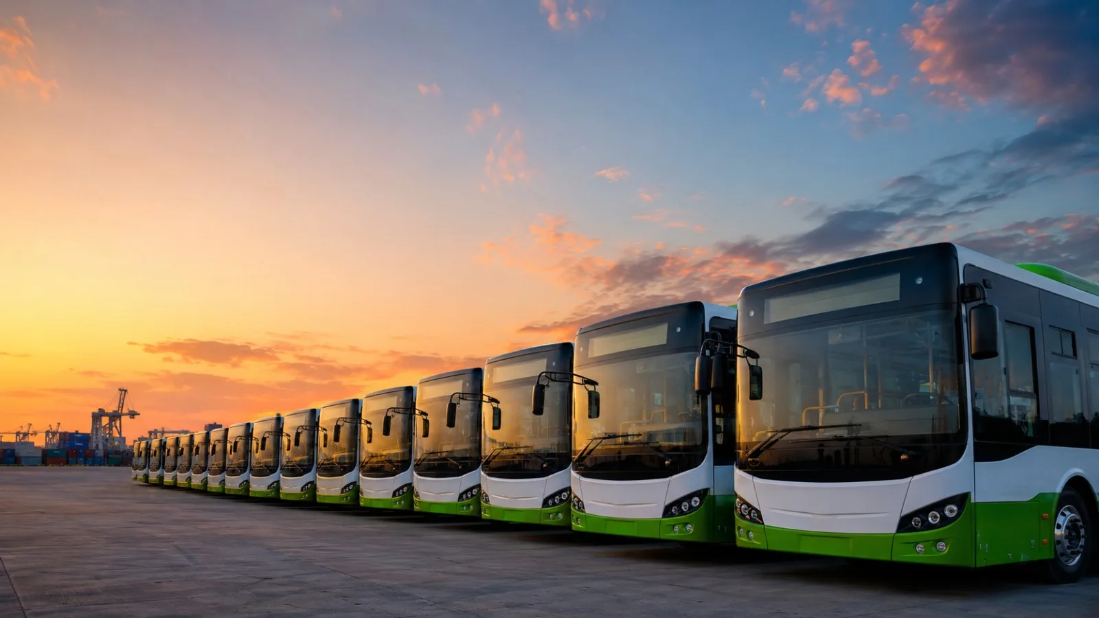 52 New Buses Ready for Shipment to Expand Peshawar BRT Fleet