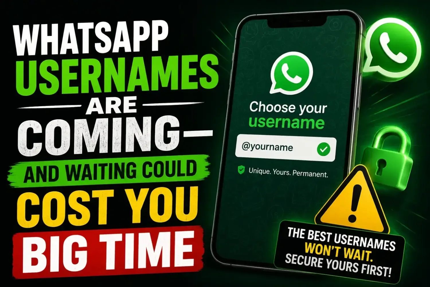 WhatsApp Usernames Are Coming: What You Need to Know