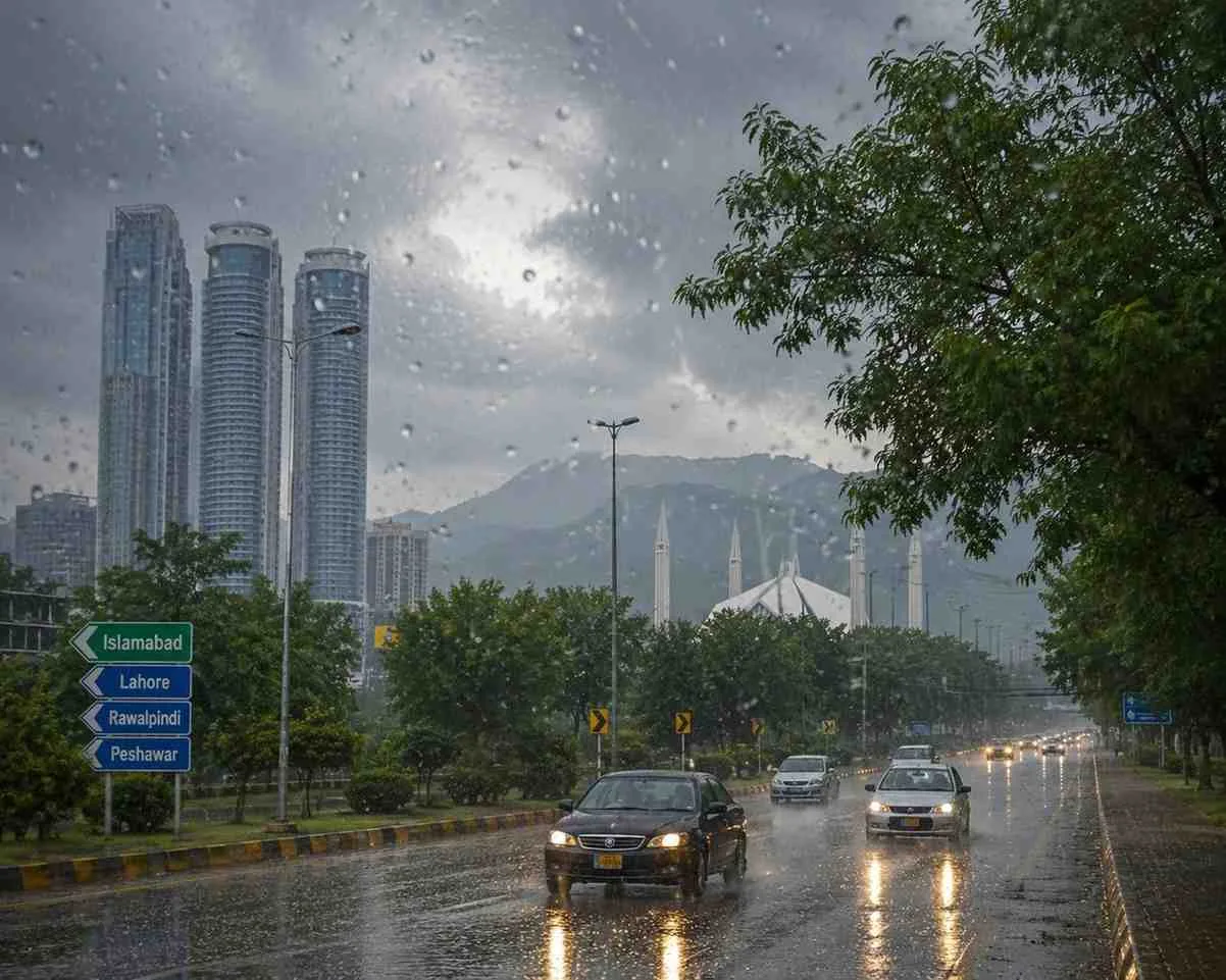 PMD Forecasts Rain, Windstorms in Pakistan Till July 8 Alert